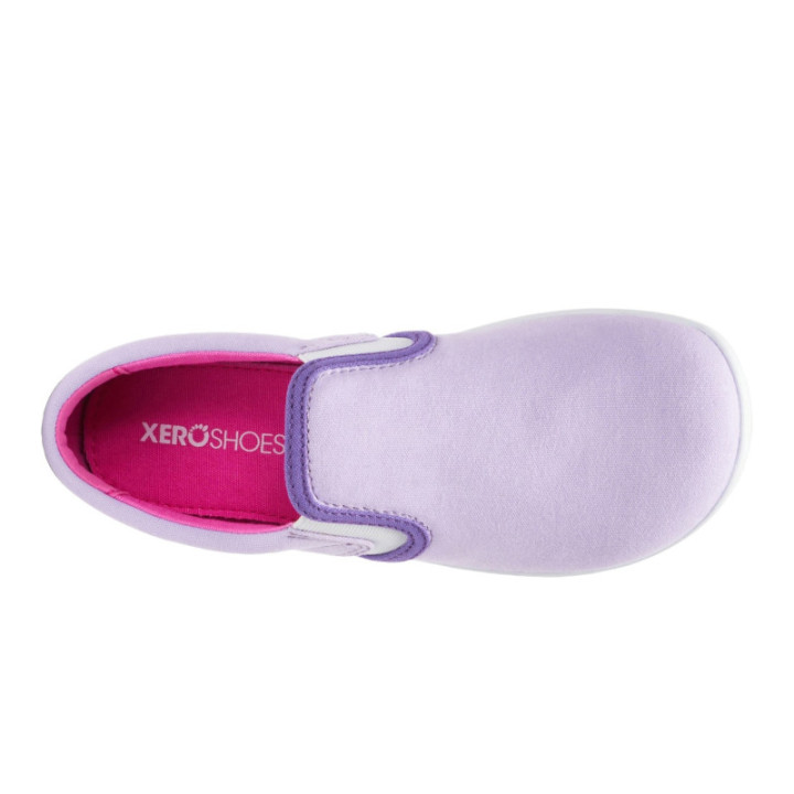 Xero Shoes Dillon Canvas Slip On Big Kids Orchid Petal - zapatillas minimalistas - Nonstop minimaistrunners