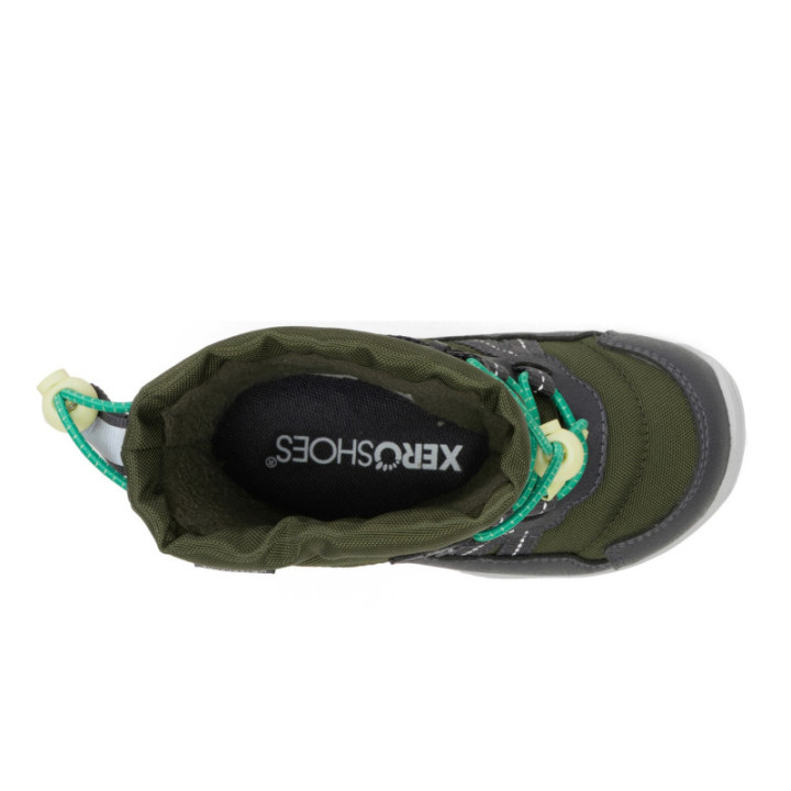 Xero Shoes Alpine Pull On Little Kids Green - minimalist shoes - Nonstop minimalistrunners