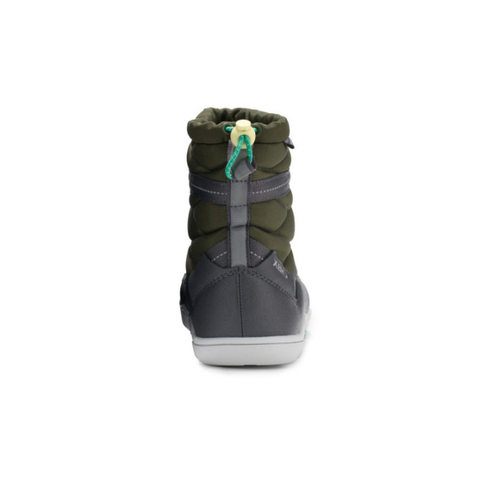 Xero Shoes Alpine Pull On Big Kids Army Green  - minimalist sneaker - Nonstop minimalistrunners