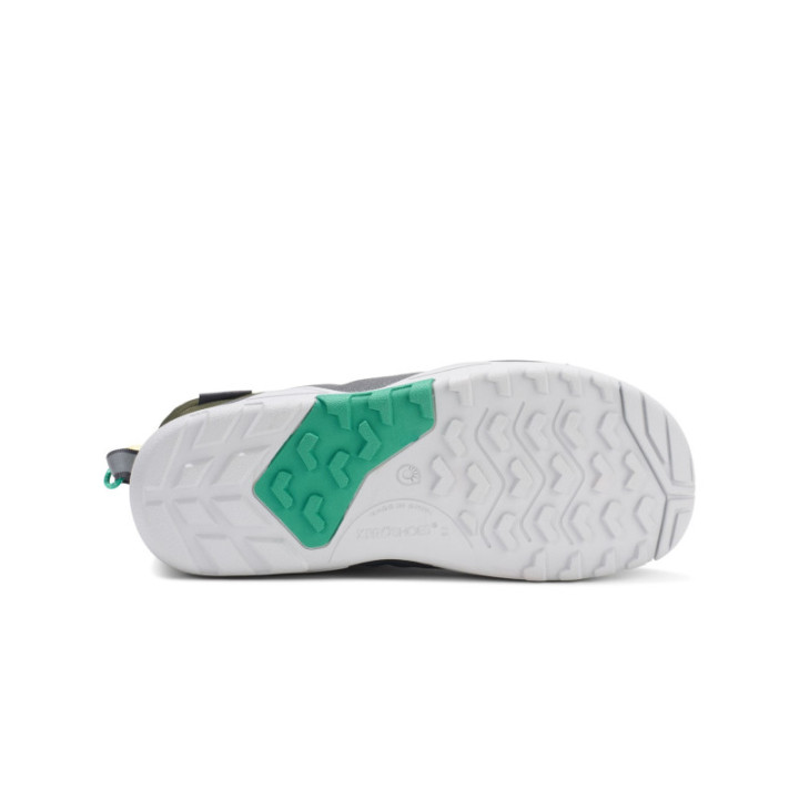 Xero Shoes Alpine Pull On Big Kids Army Green  - minimalist sneaker - Nonstop minimalistrunners
