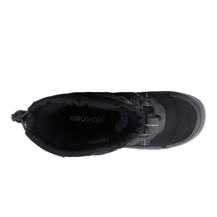 Xero Shoes Alpine Pull On Big Kids Black - minimalist sneaker - Nonstop minimalistrunners