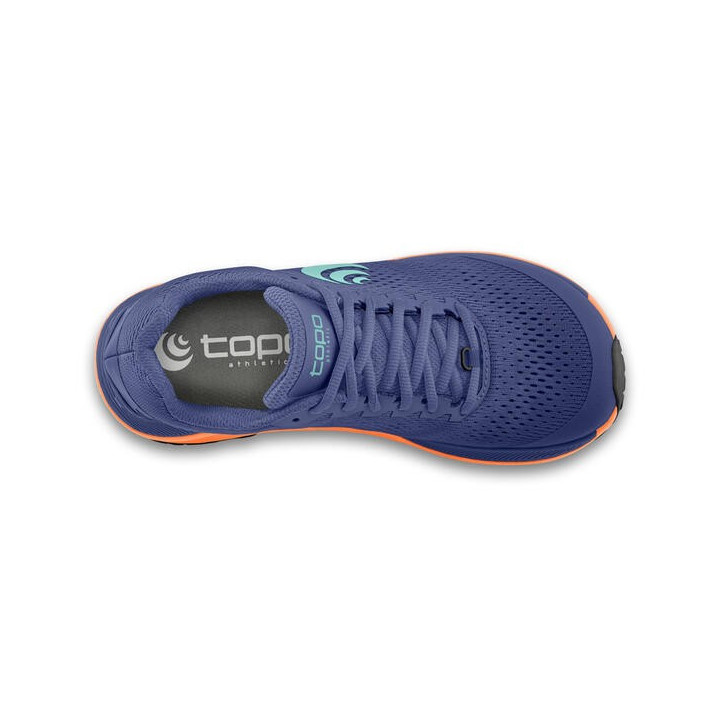 Topo Athletic Ultraventure 3 Woman Purple Orange - trail running shoes - minimalistrunners