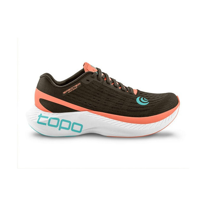 Topo Athletic Specter Women Espresso Peach