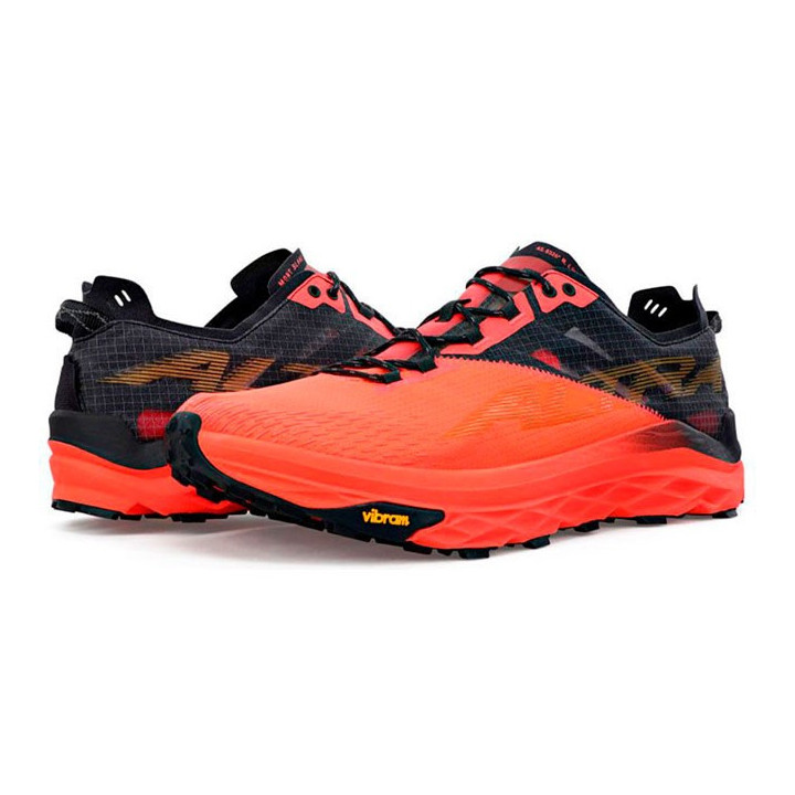 Altra Mont Blanc Coral Black - trail running shoes - Nonstop minimlaistrunners