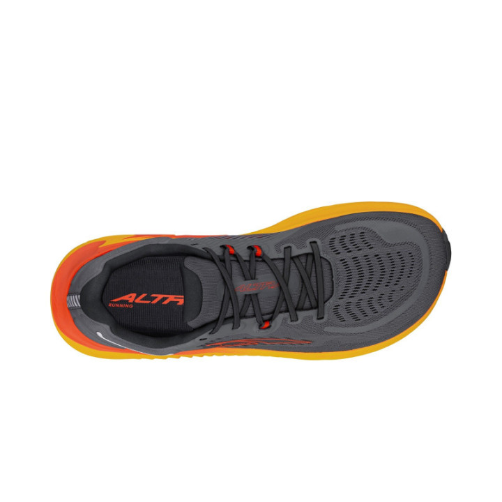Altra Paradigm 7 Gray Orange - Nonstop minimalistrunners