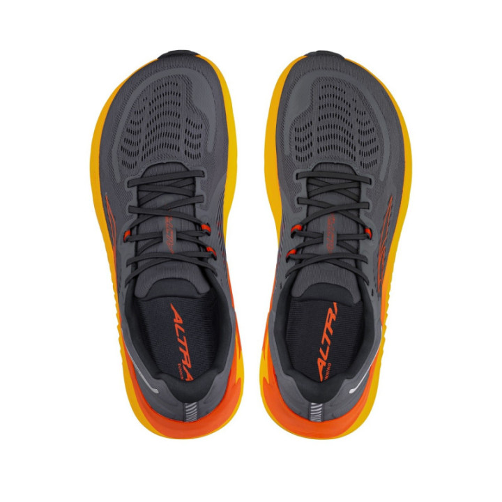 Altra Paradigm 7 Gray Orange - Nonstop minimalistrunners