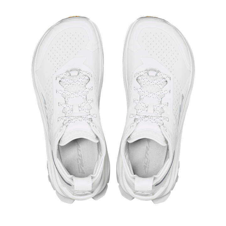 Altra Olympus 6 White White - zapatillas trail running - Nonstop minimalist