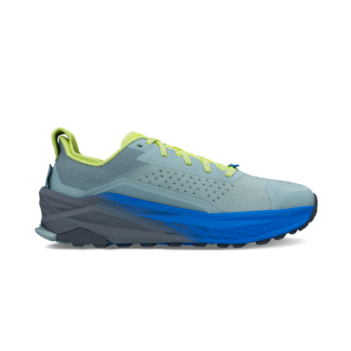 Altra Olympus 6 Gray Blue - zapatillas trail running - Nonstop minimalist