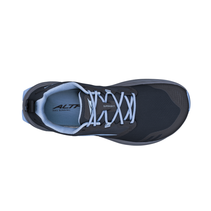 Altra Superior 7 Women Black Blue - trail running shoes - Nonstop minimalistrunners