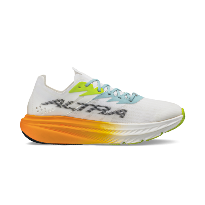 Altra Vanish Carbon 2 Women White Orange - natural running shoe - Nonstop minimalistrunners