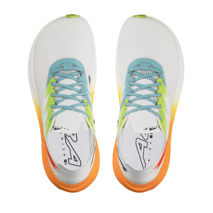 Altra Vanish Carbon 2 Women White Orange - natural running shoe - Nonstop minimalistrunners