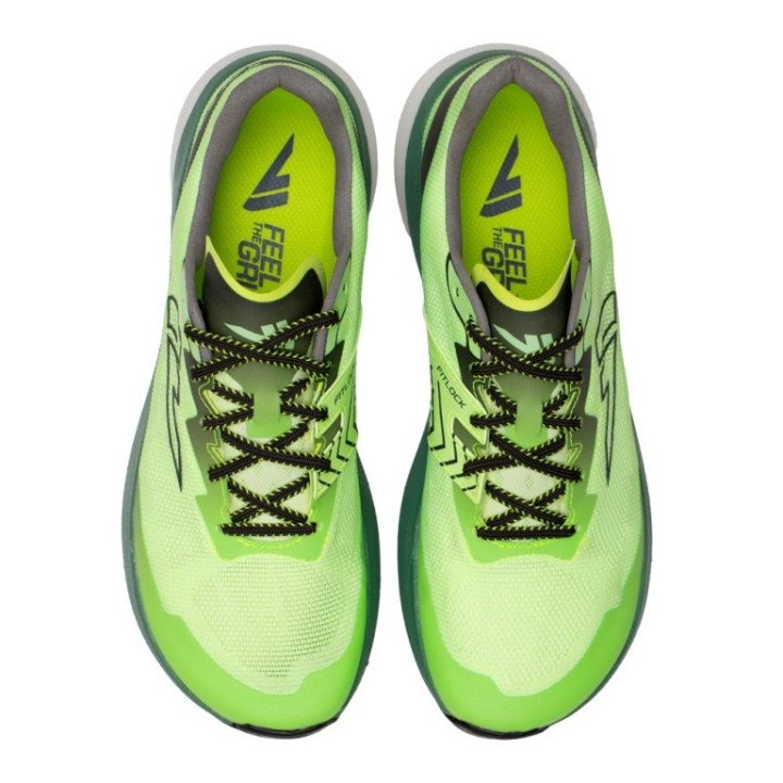 VJ Shoes Ultra 3.1 Lime - Zapatillas Trail Running - Nonstop minimalistrunners