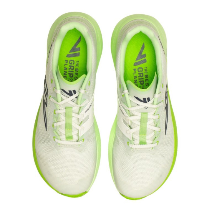 VJ Shoes Fuzion Aerofly White Green - Zapatillas Drop 8 - Nonstop minimalistrunners