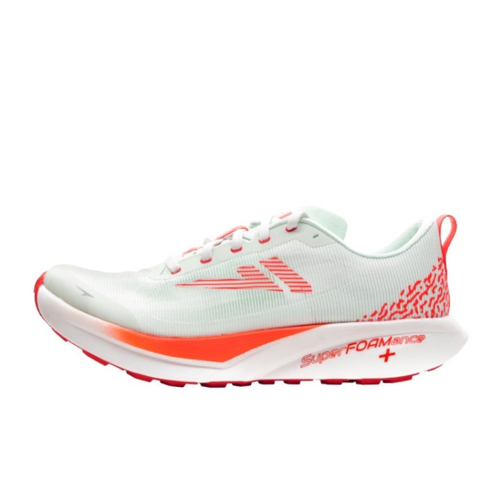 VJ Shoes Fuzion Tempo White Orange - Zapatillas Drop 6 - Nonstop minimalistrunners