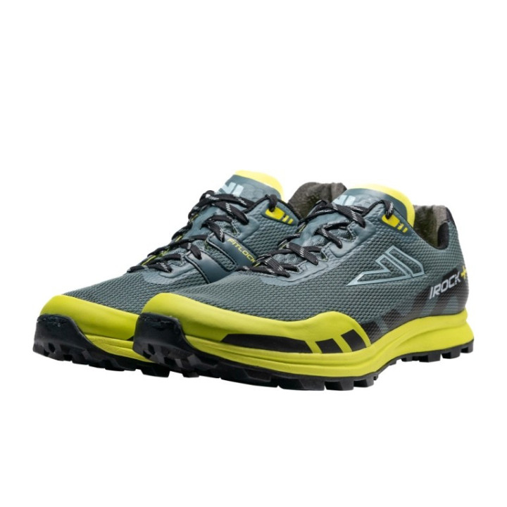 VJ Shoes IRock Women Grey Yellow - Zapatillas Trail Running - Nonstop minimalistrunners