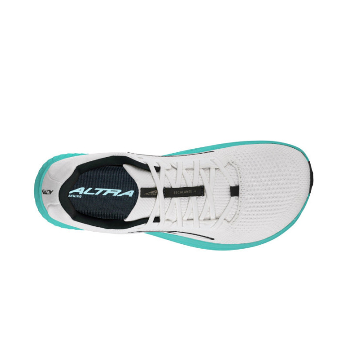 Altra Escalante 4 Woman White Green - natural running shoe - nonstop