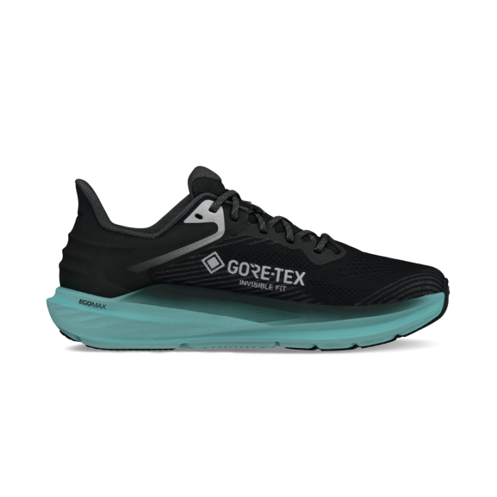 Altra Torin 8 GTX Women Black Mint - natural running shoe - nonstop