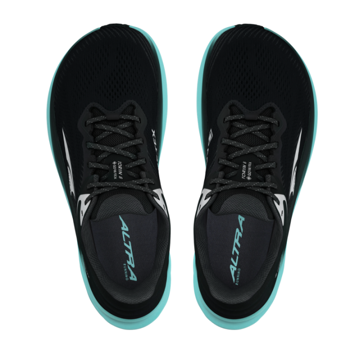 Altra Torin 8 GTX Women Black Mint - natural running shoe - nonstop