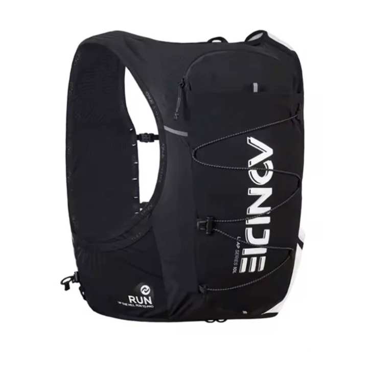 Aonijie Pro 10L. Black White - Nonstop minimalistrunners