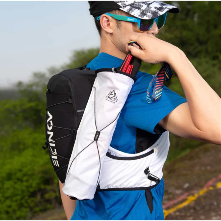 Aonijie Pro 10L. Black White - Nonstop minimalistrunners
