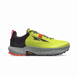 Altra Timp 4 Gray Yellow - trail running shoes - minimalistrunners