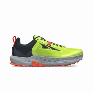 Altra Timp 4 Gray Yellow - trail running shoes - minimalistrunners
