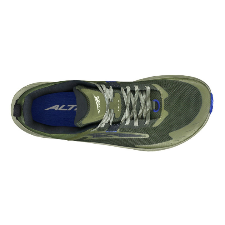 Altra Timp 4 Gray Yellow - trail running shoes - minimalistrunners