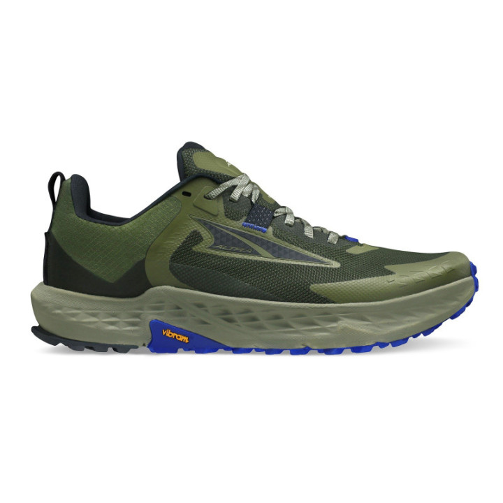 Altra Timp 4 Gray Yellow - trail running shoes - minimalistrunners