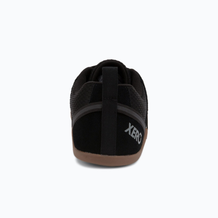 Xero Shoes Prio Suede Black Gum - Baskets minimalistes - Minimalistrunners