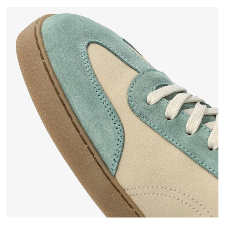 Groundies Panama Women Beige Green - Sabatilles Drop 0 - Nonstop minimalistrunners