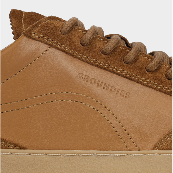 Groundies Panama Soft Women Caramel - Sabatilles Drop 0 - Nonstop minimalistrunners