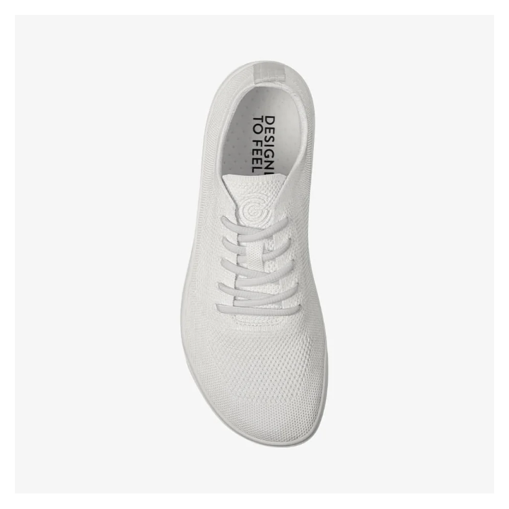 Groundies Active Knit Women White - minimalist shoes - Nonstop minimalistrunners