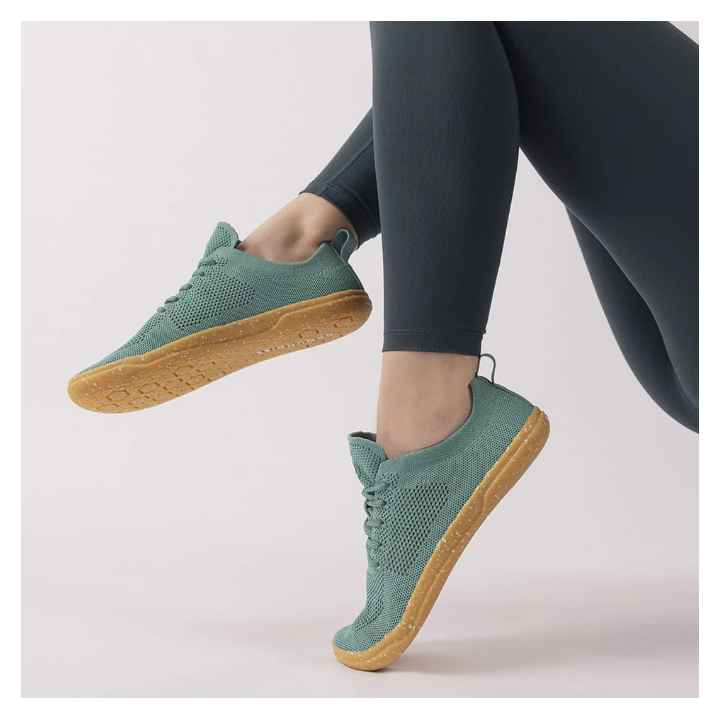 Groundies Active Knit Women Jade - minimalistische Schuhe - Nonstop minimalistrunners