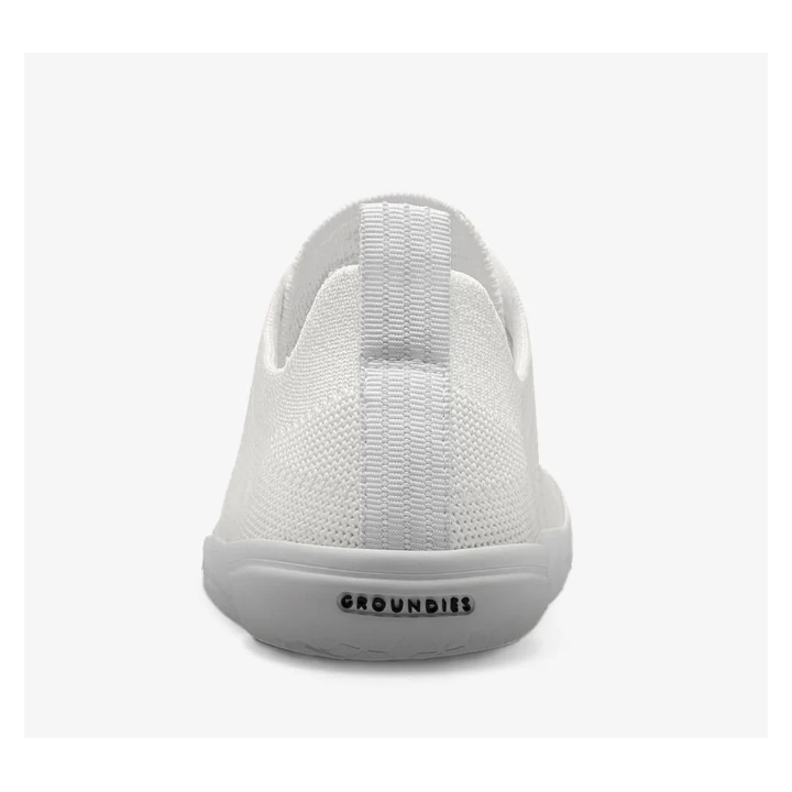 Groundies Active Knit White - sabatilla minimalista - Nonstop minimalistrunners