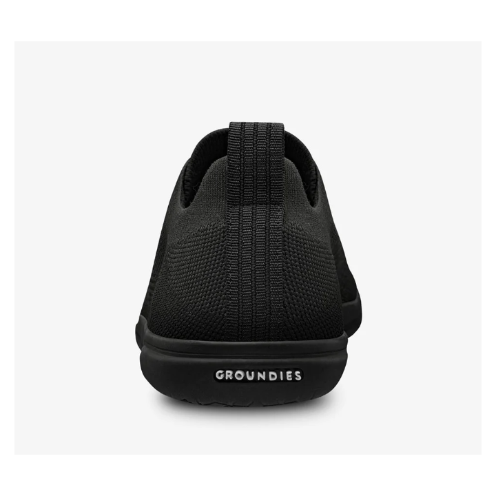 Groundies Active Knit Black - sabatilla minimalista - Nonstop minimalistrunners