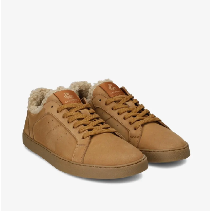 Groundies Universe Teddy Women Cognac - minimalist shoes - Nonstop minimalistrunners