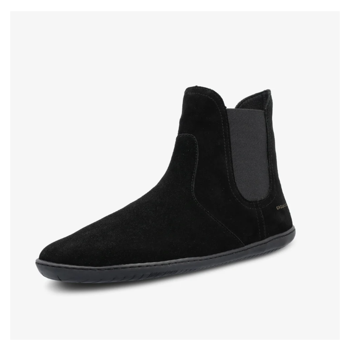 Groundies Camden Mid Women Black - minimalist shoes - Nonstop minimalistrunners