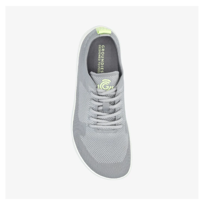 Groundies Active Knit Women Stone Lime - chaussures minimalistes - Nonstop minimalistrunners