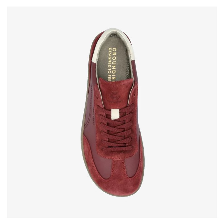 Groundies Panama Bordeaux - Zapatillas minimalistas - Nonstop minimalistrunners