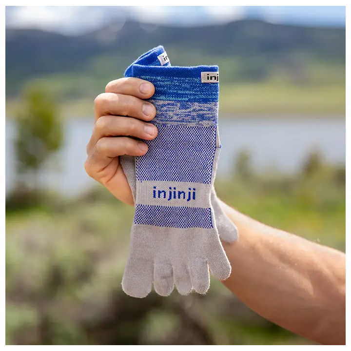 Injinji Trail Mini-Crew Neptune - calcetines - nonstop minimalistrunners