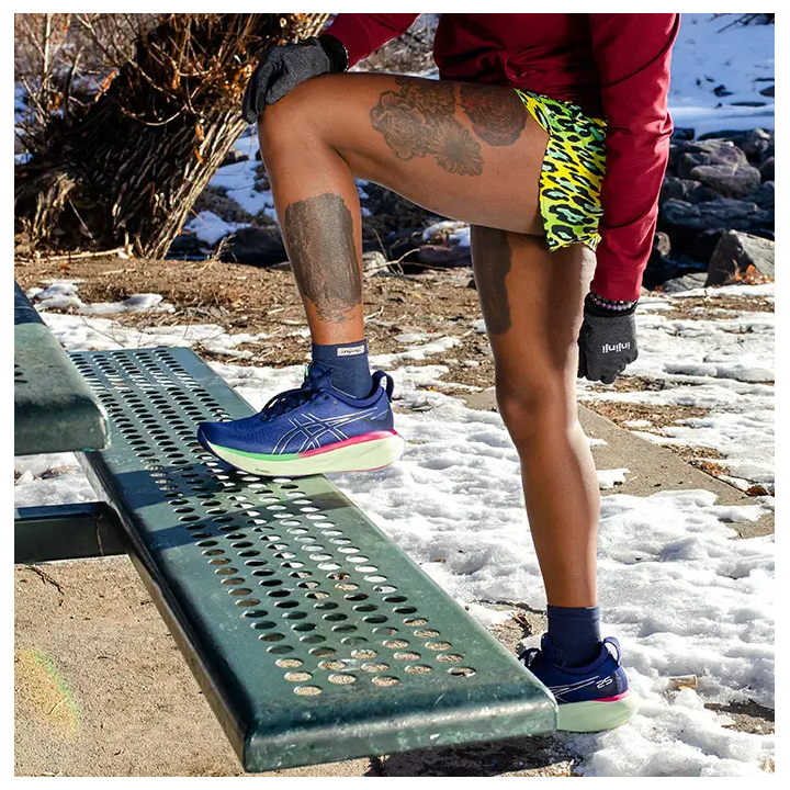 Injinji Run Mini-Crew Navy - calcetines