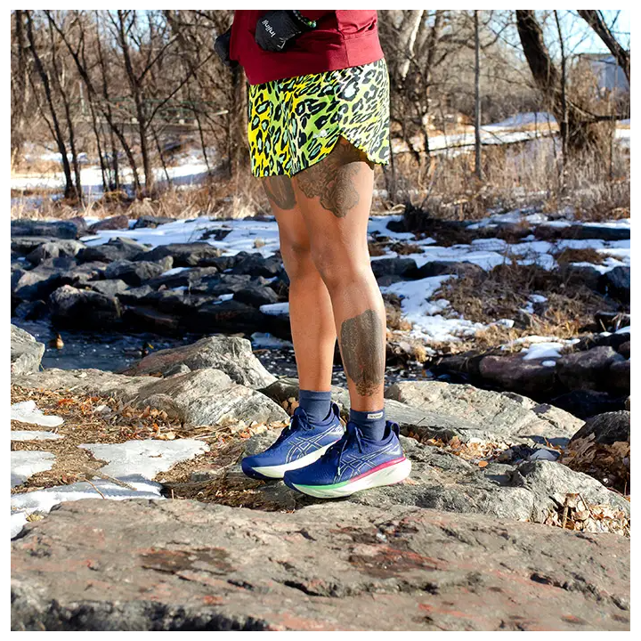 Injinji Run Mini-Crew Navy - calcetines