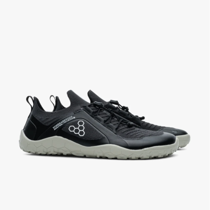 Vivobarefoot Primus Trail Knit Fg Womens Obsidian - Zapatilla minimalistas - Nonstop minimalistrunners