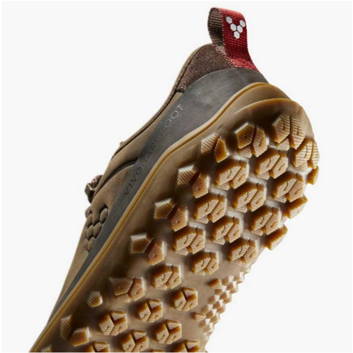 Vivobarefoot Tracker Leather Low Women Bracken - Zapatilla minimalistas - Nonstop minimalistrunners
