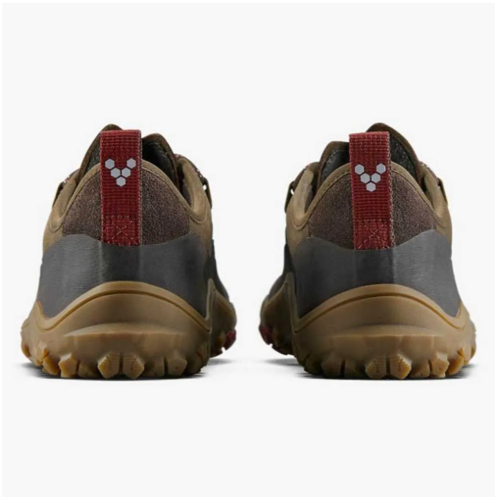Vivobarefoot Tracker Leather Low Women Bracken - Zapatilla minimalistas - Nonstop minimalistrunners