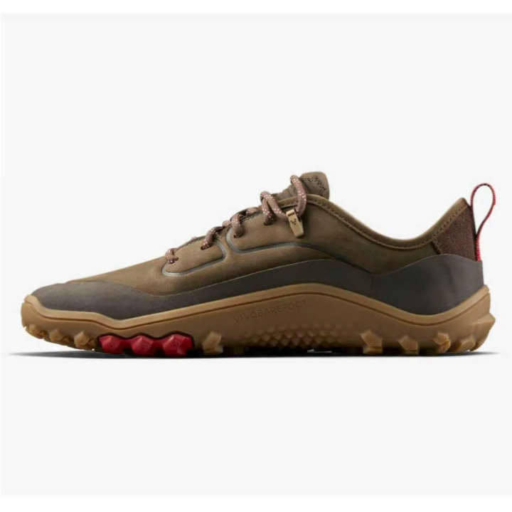 Vivobarefoot Tracker Leather Low Women Bracken - Zapatilla minimalistas - Nonstop minimalistrunners