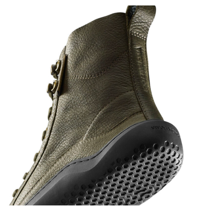 Vivobarefoot Gobi Boot Women Dark Olive - zapatillas minimalistas - Nonstop minimalistrunners