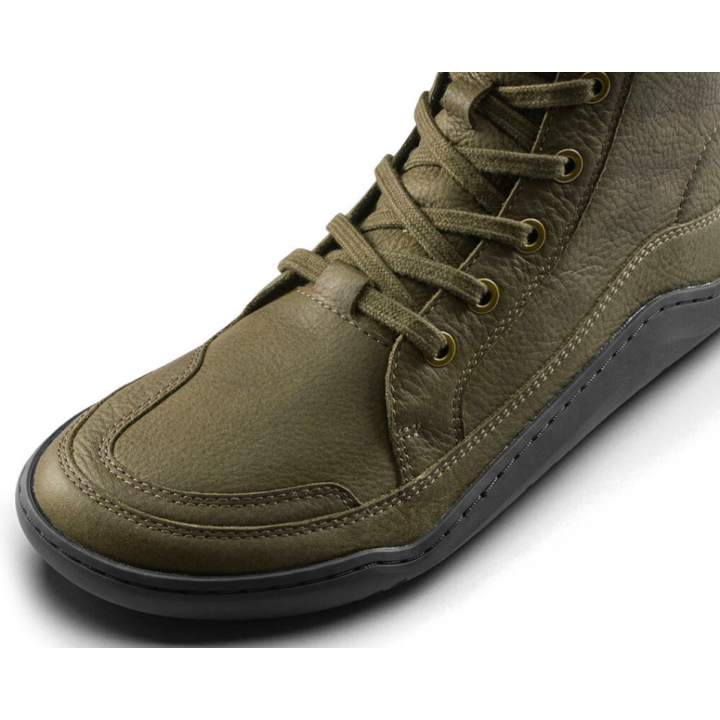 Vivobarefoot Gobi Boot Women Dark Olive - zapatillas minimalistas - Nonstop minimalistrunners