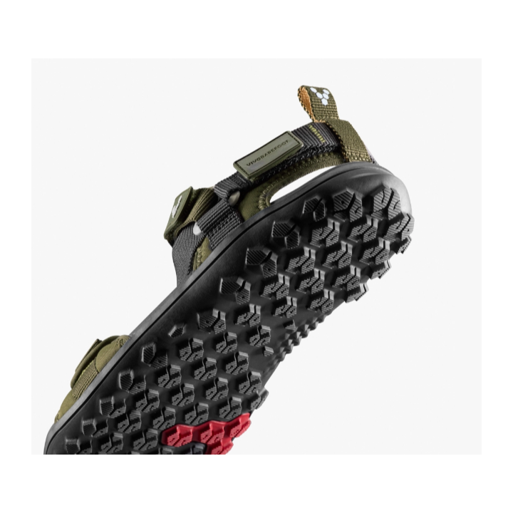 Vivobarefoot Tracker Ora Dark Olive - Sandalias minimalistas - Nonstop minimalistrunners