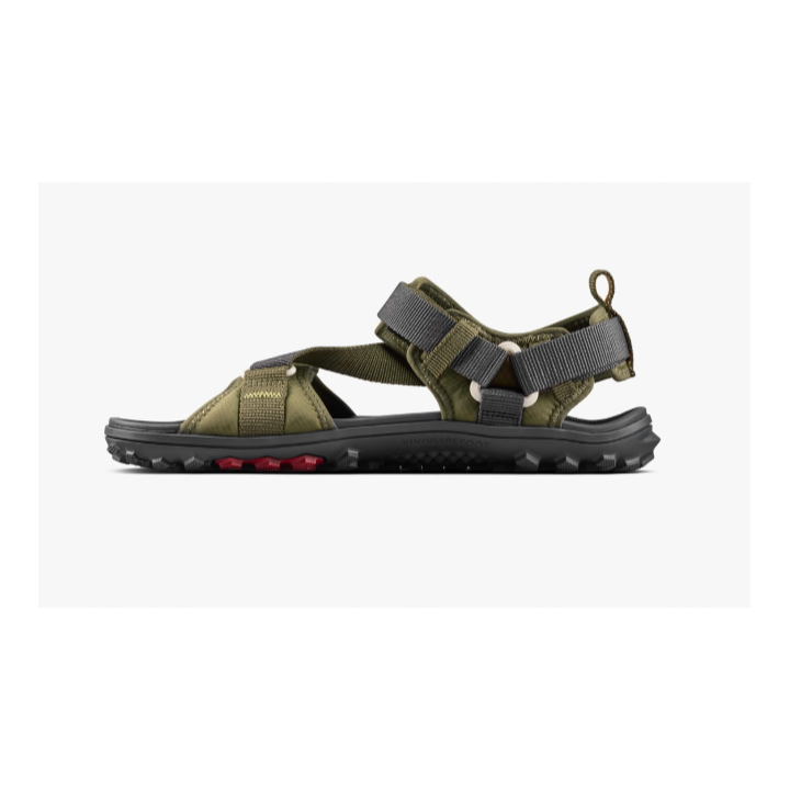 Vivobarefoot Tracker Ora Dark Olive - Sandalias minimalistas - Nonstop minimalistrunners